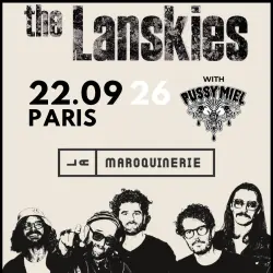 THE LANSKIES - CONCERT LA MAROQUINERIE